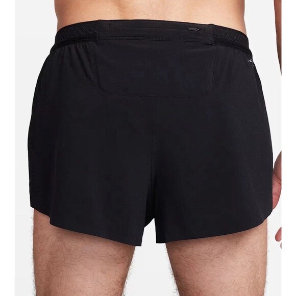 Nike Aeroswift 2’ADV Running Racing Shorts Black FN3349-010 marathon Medium - Picture 4 of 8